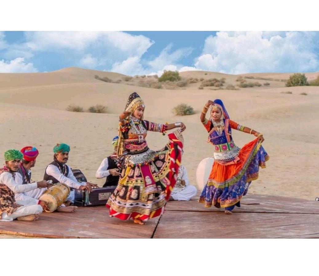 Golden Sandstone Hotel Desert Safari Camp Jaisalmer Εξωτερικό φωτογραφία