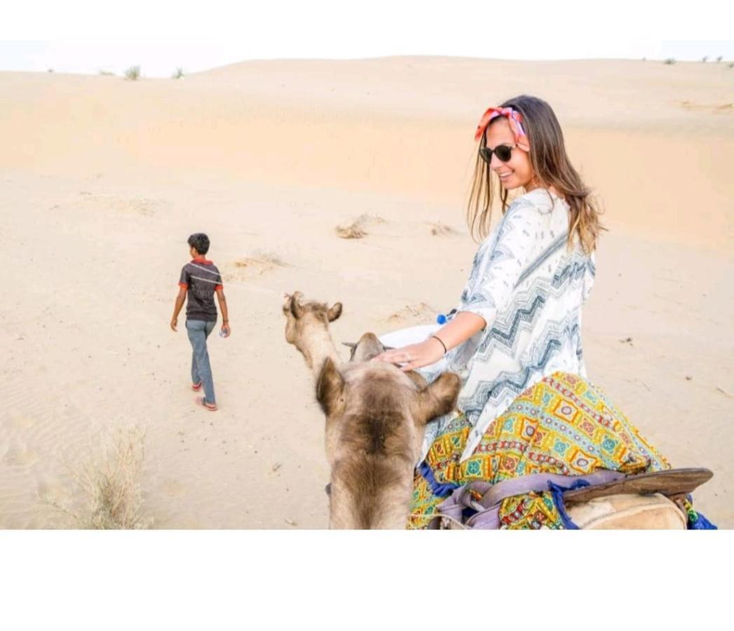 Golden Sandstone Hotel Desert Safari Camp Jaisalmer Εξωτερικό φωτογραφία