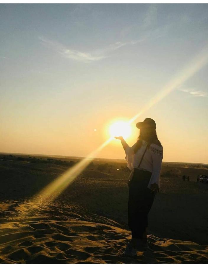 Golden Sandstone Hotel Desert Safari Camp Jaisalmer Εξωτερικό φωτογραφία