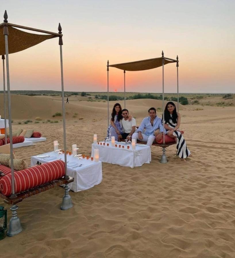 Golden Sandstone Hotel Desert Safari Camp Jaisalmer Εξωτερικό φωτογραφία