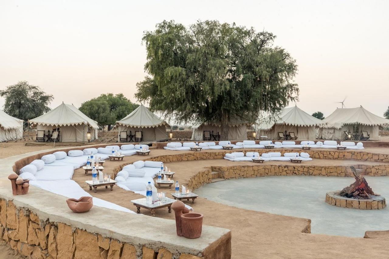 Golden Sandstone Hotel Desert Safari Camp Jaisalmer Εξωτερικό φωτογραφία