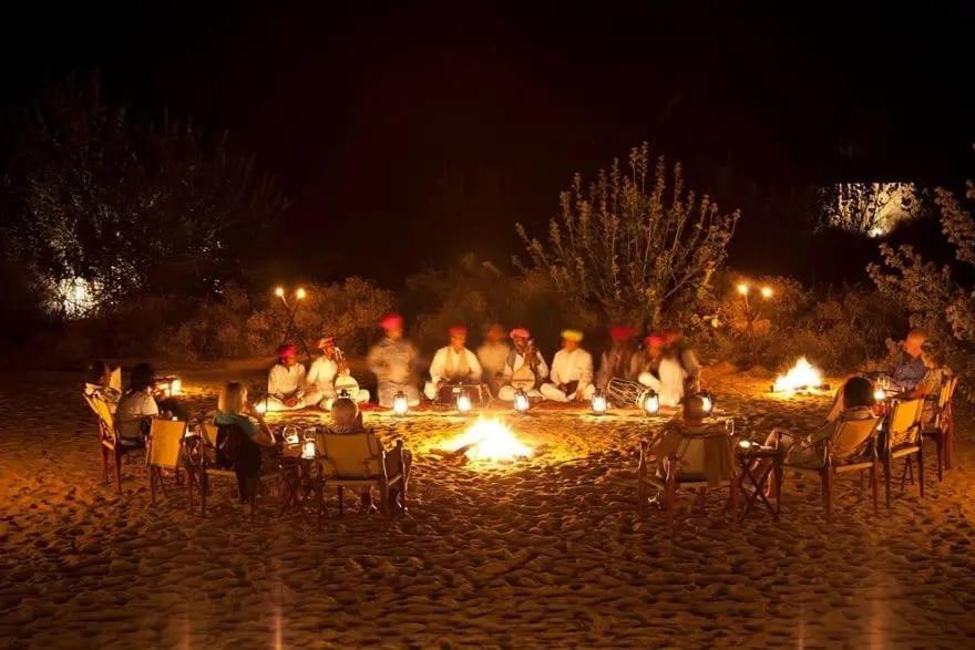 Golden Sandstone Hotel Desert Safari Camp Jaisalmer Εξωτερικό φωτογραφία