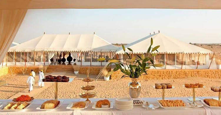 Golden Sandstone Hotel Desert Safari Camp Jaisalmer Εξωτερικό φωτογραφία