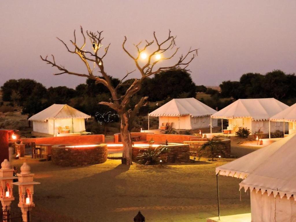 Golden Sandstone Hotel Desert Safari Camp Jaisalmer Εξωτερικό φωτογραφία