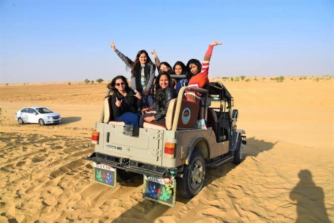 Golden Sandstone Hotel Desert Safari Camp Jaisalmer Εξωτερικό φωτογραφία