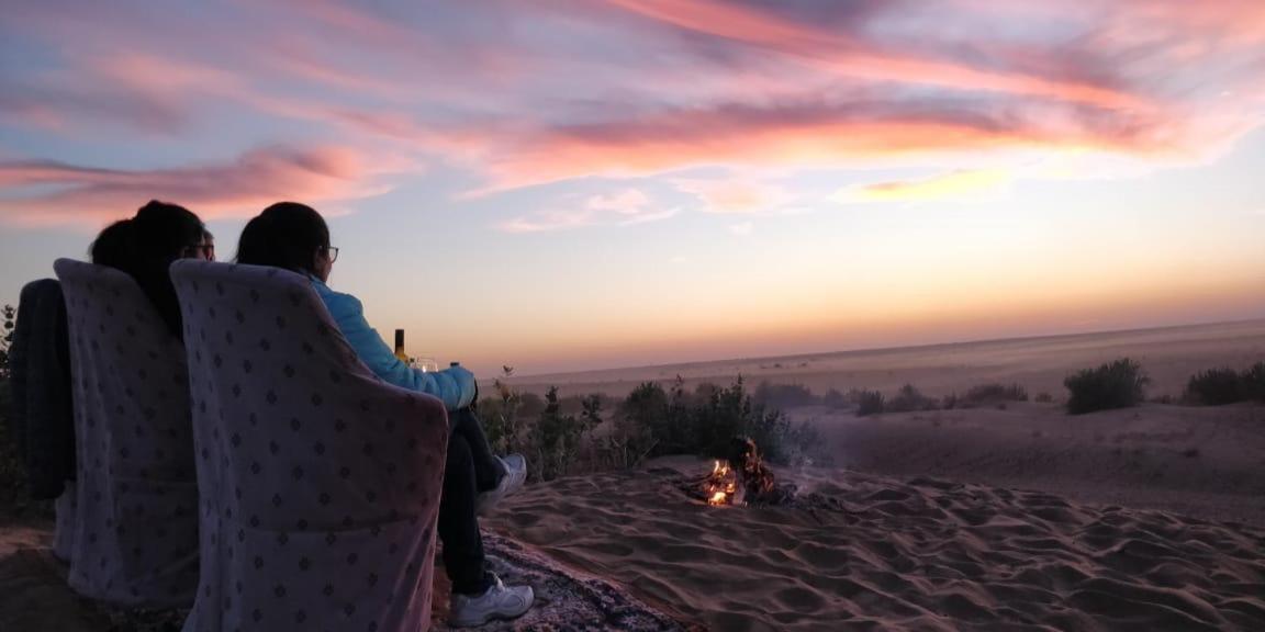 Golden Sandstone Hotel Desert Safari Camp Jaisalmer Εξωτερικό φωτογραφία
