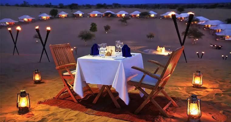 Golden Sandstone Hotel Desert Safari Camp Jaisalmer Εξωτερικό φωτογραφία