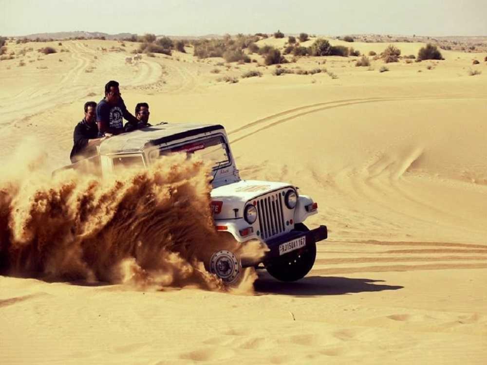 Golden Sandstone Hotel Desert Safari Camp Jaisalmer Εξωτερικό φωτογραφία