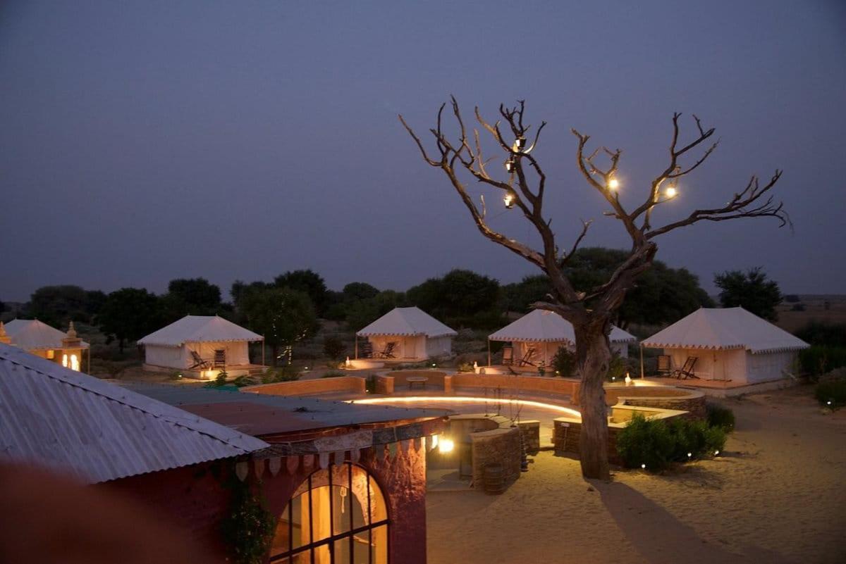 Golden Sandstone Hotel Desert Safari Camp Jaisalmer Εξωτερικό φωτογραφία