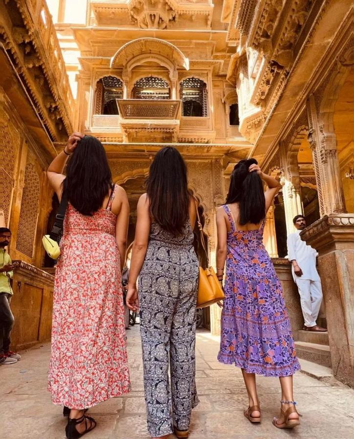 Golden Sandstone Hotel Desert Safari Camp Jaisalmer Εξωτερικό φωτογραφία